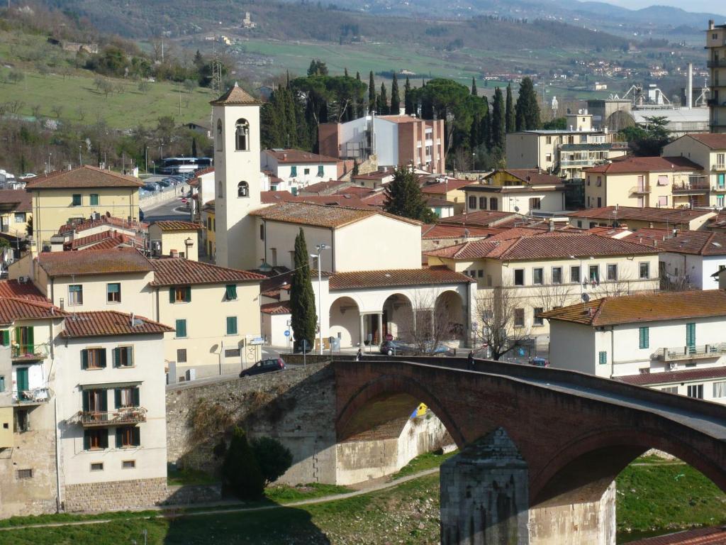 Albergo I Villini Pontassieve Bagian luar foto