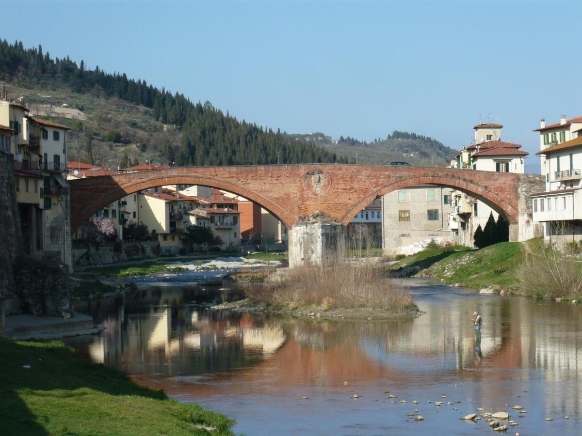 Albergo I Villini Pontassieve Bagian luar foto